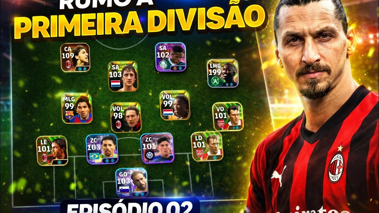 02 EPISÓDIO DA SÉRIE RUMO A PRIMEIRA DIVISÃO NO EFOOTBALL MOBILE 