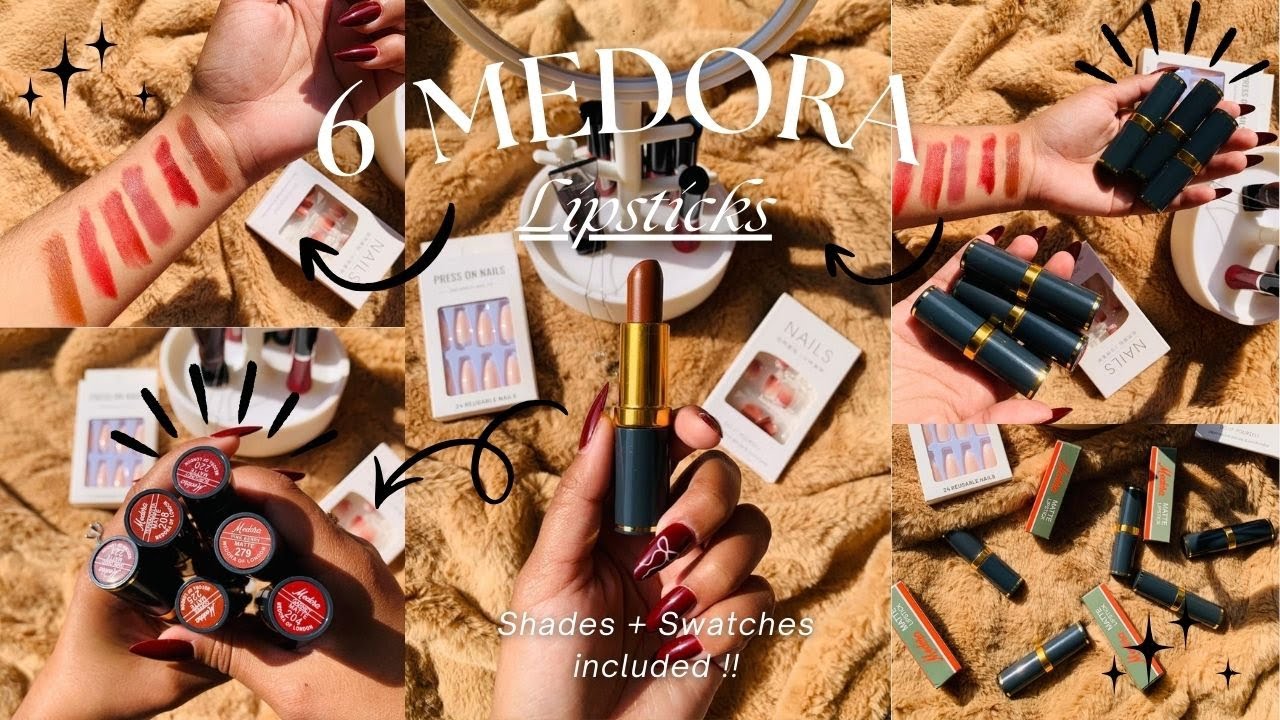 6 BEST Medora Shades You only NEED! | ( Shades + Swatches Included ) !!