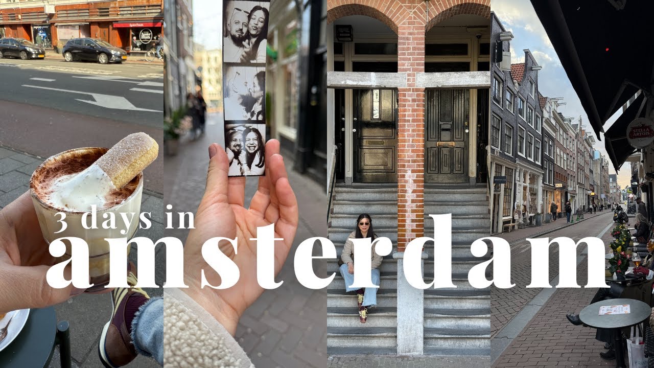 3 DAYS IN AMSTERDAM | A'Dam Lookout, Heineken Experience, Canal Boat Tour & more 🤩 | 4K