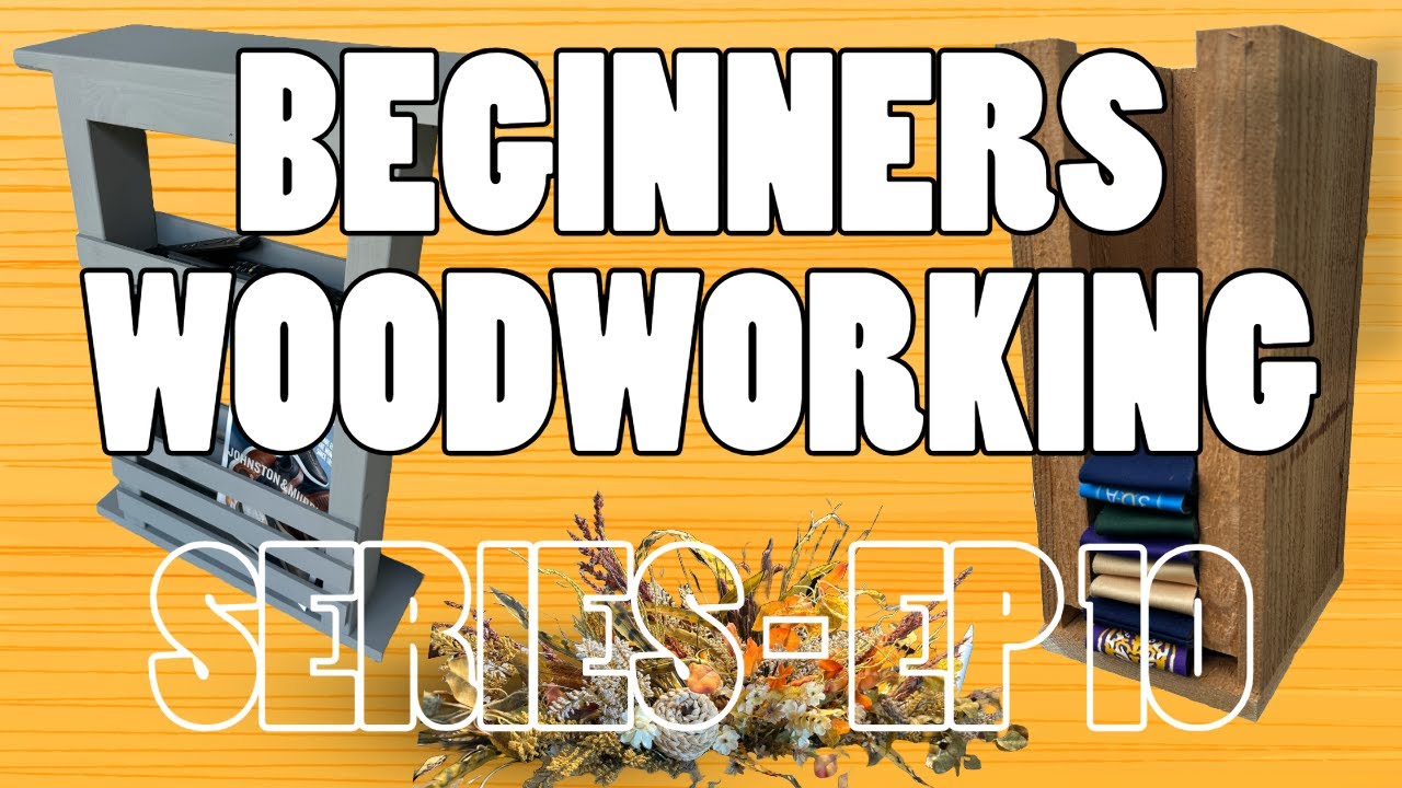 Simple Woodworking Projects for Beginners | 3 Tools, 3 Amazing Creations!