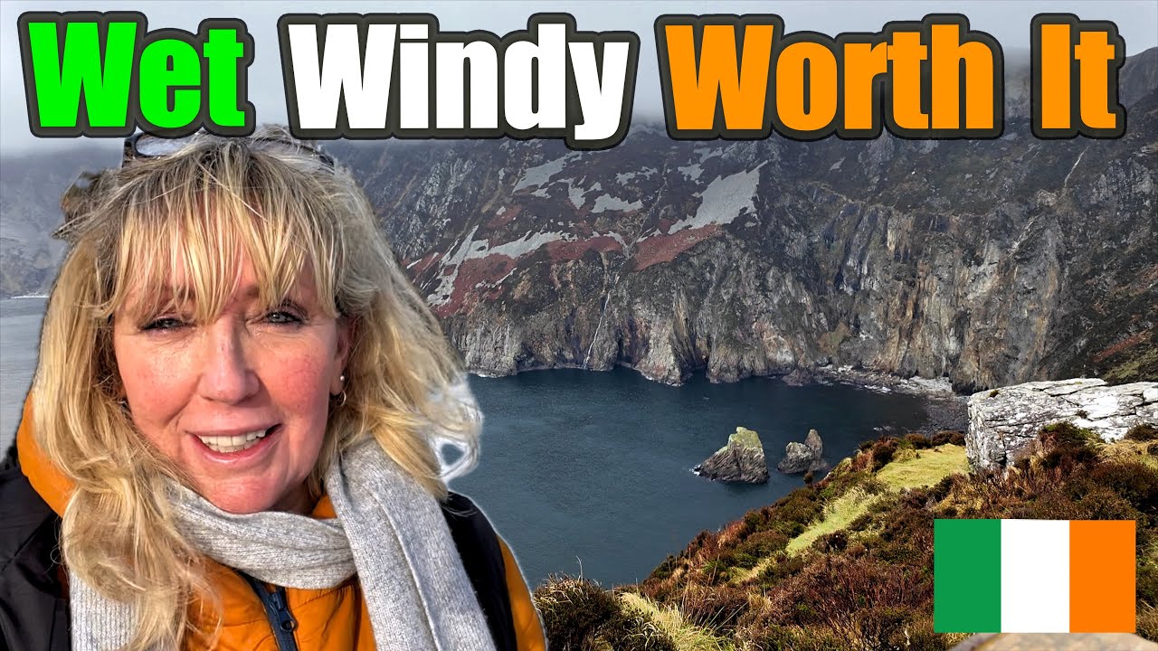 ADVERSE Weather BUT So Worth It At Slieve League - Van Life Ireland Pt 18