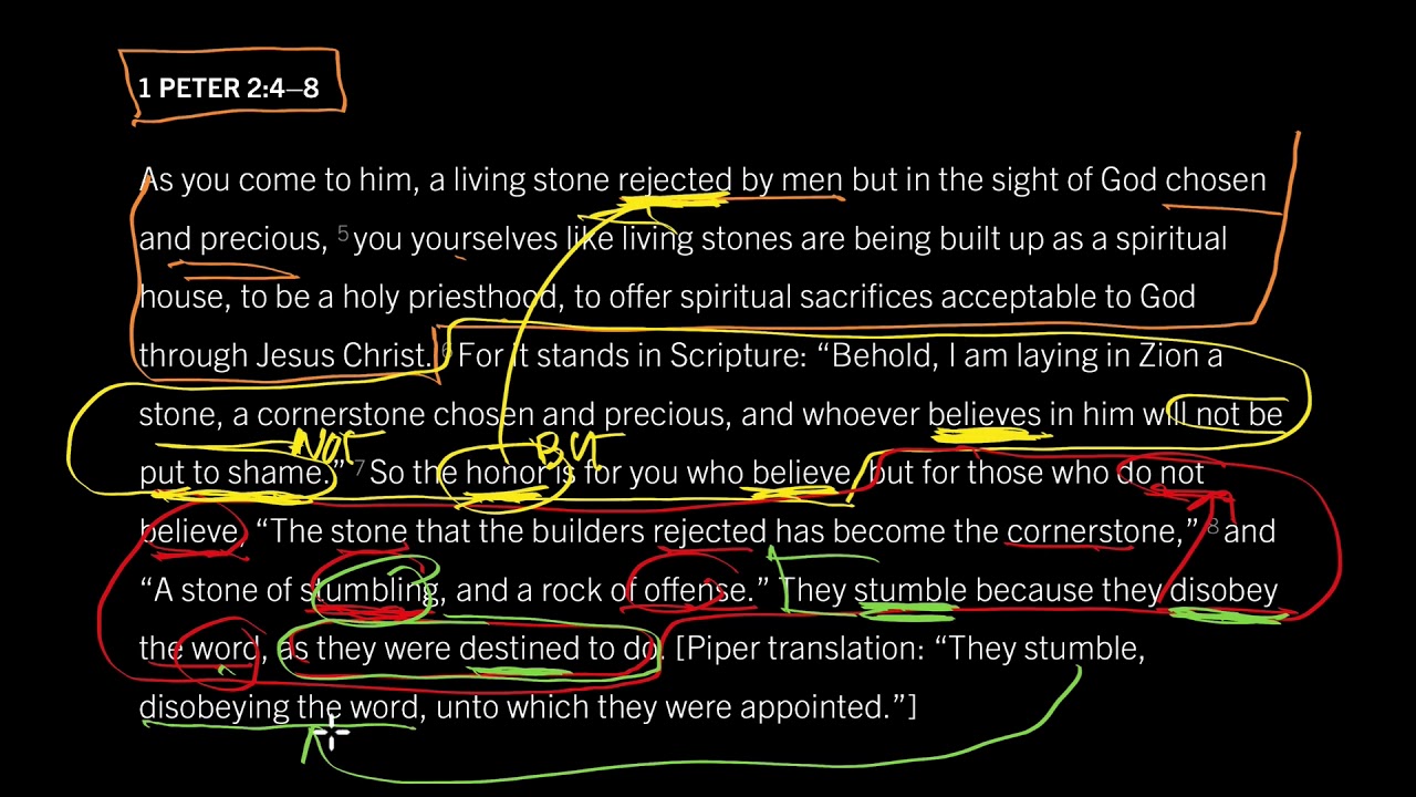 They Were Destined to Disobey God: 1 Peter 2:4–8, Part 2