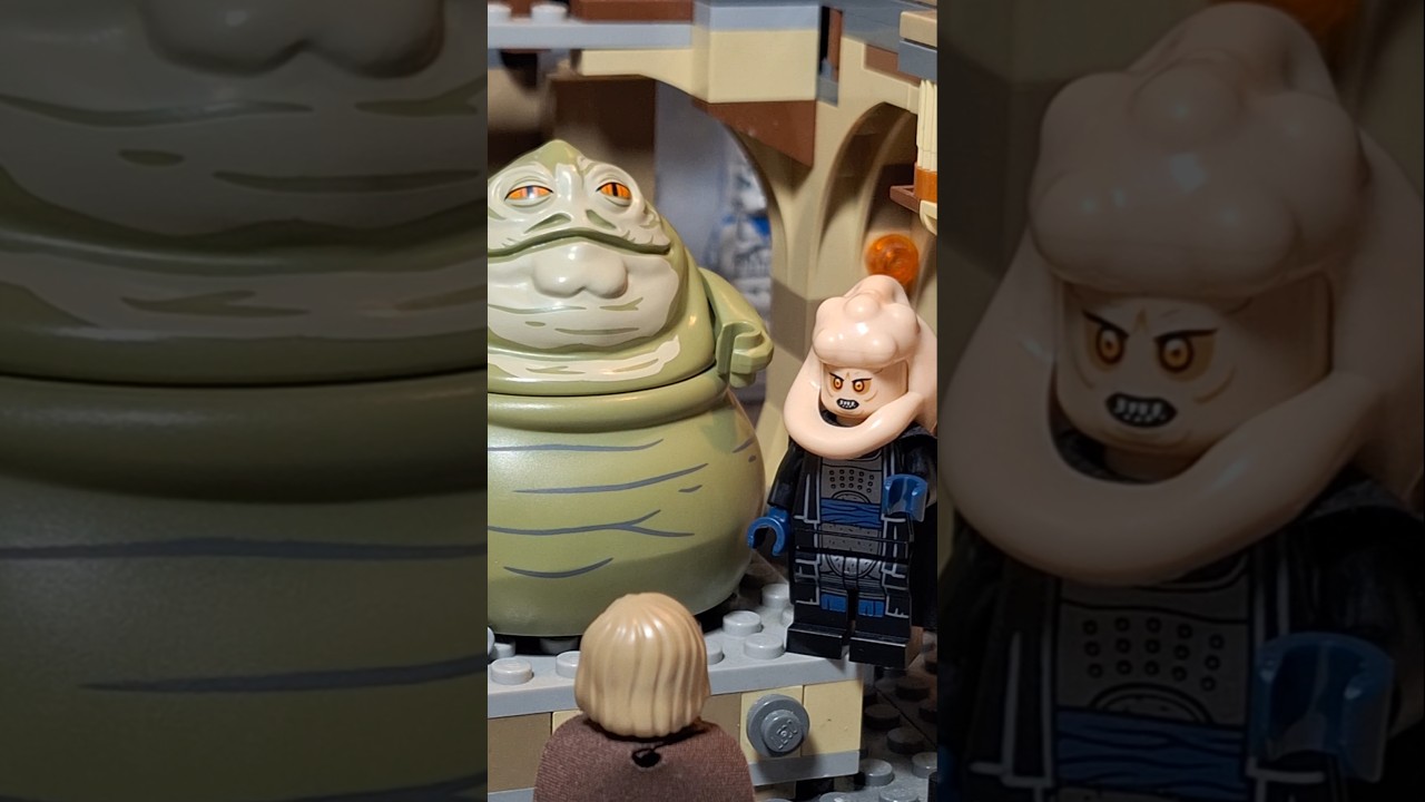 KOLĘDA U JABBY @MiędzygalaktycznyDżentelmen #lego #starwars #legostarwars #humor