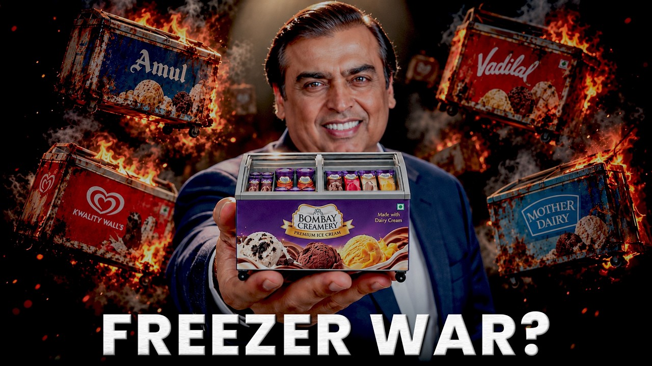 The ₹1 Lakh Cr Gift: How Mukesh Ambani Handed His Son ₹10 Ice Cream Empire