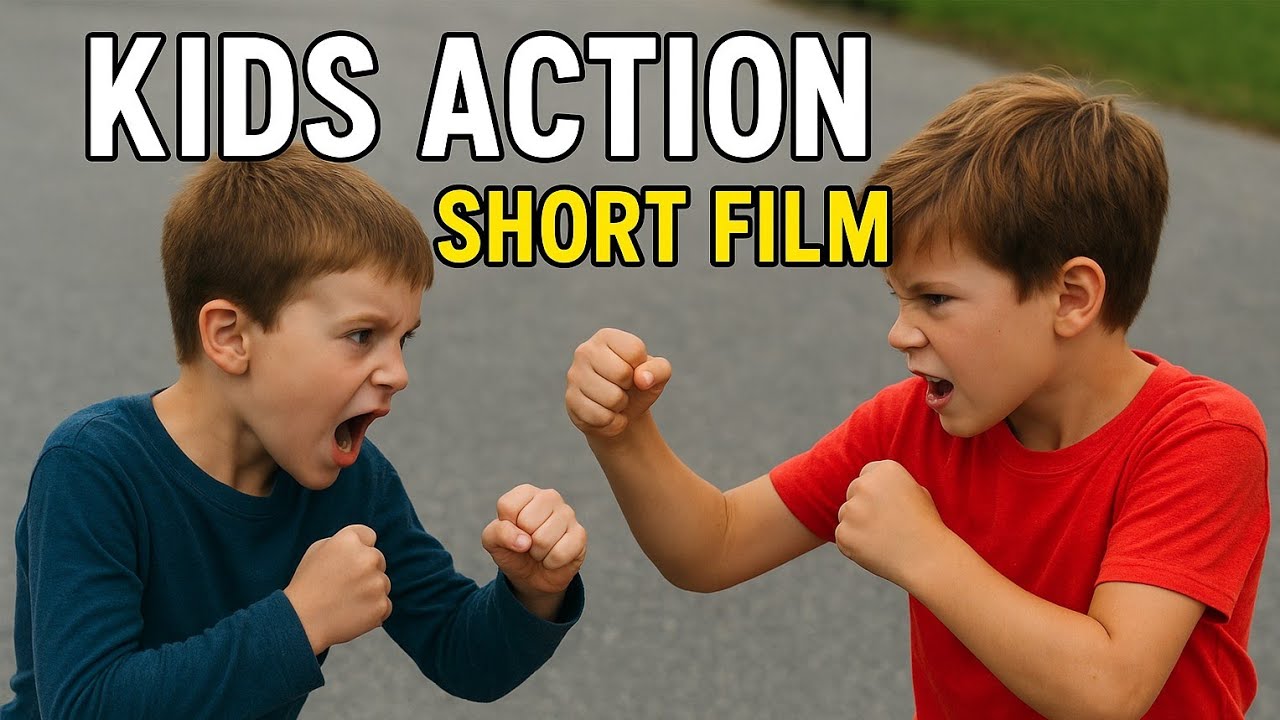 Kids Action Short Film || Friendly Acting Fight ( No Really Violence ).      