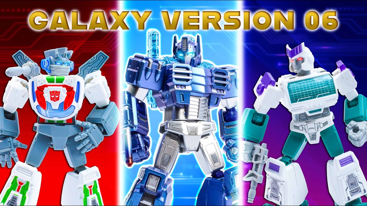 COMIC AND CARTOON REPRESENTATION!! Blokees TRANSFORMERS Galaxy Version 06: Parallel Universe Review