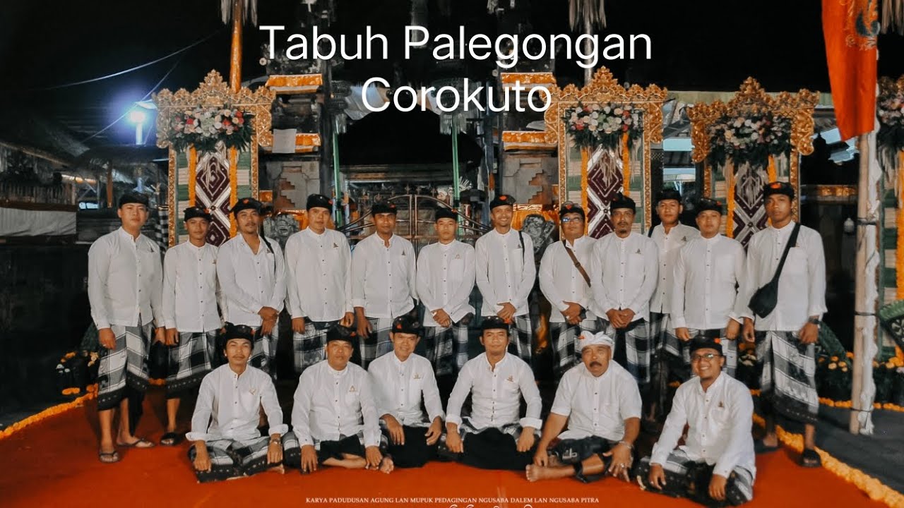 Tabuh Palegongan Corokuto 2023