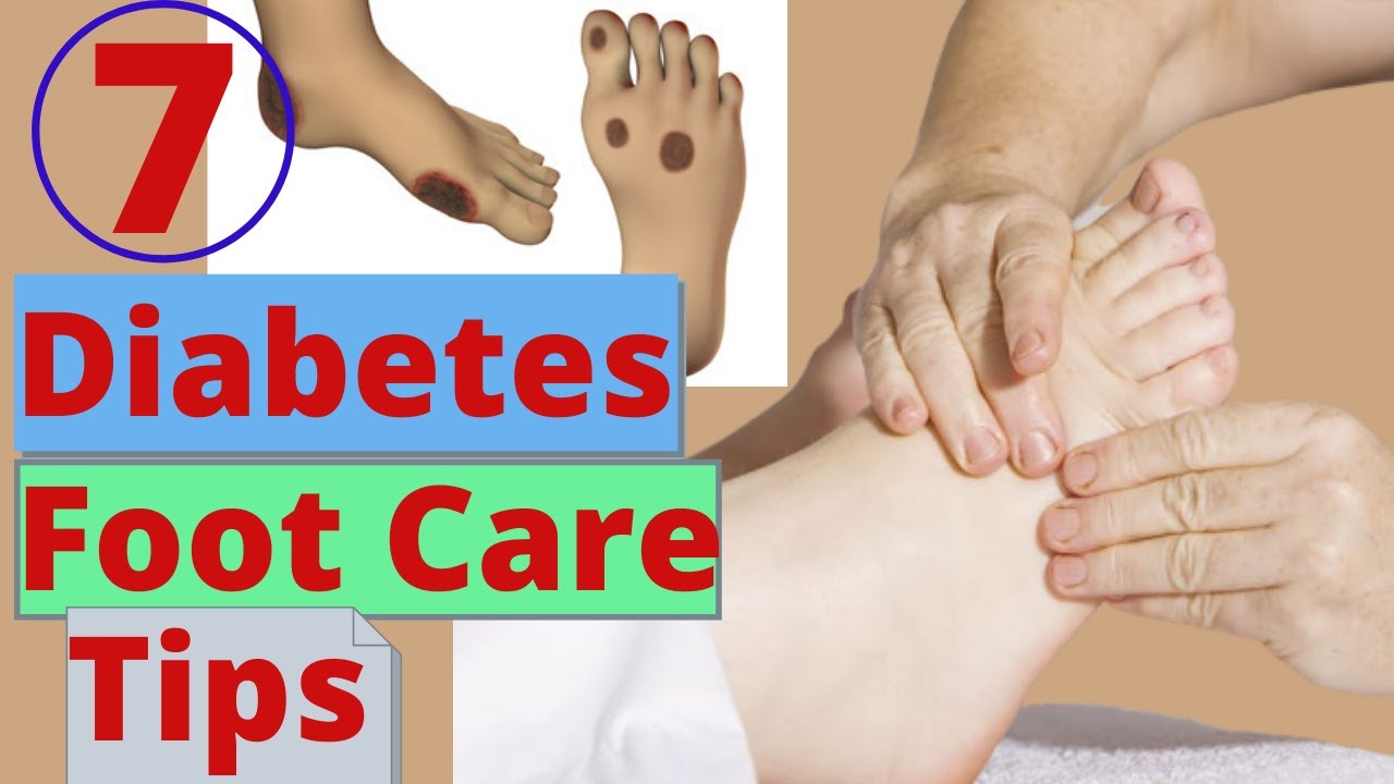 7 Diabetes Foot Care Tips