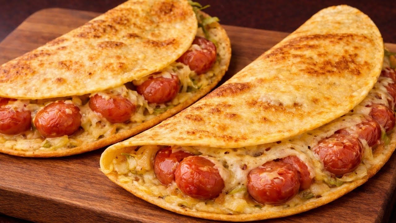 Ich koche das fast jeden Morgen! Das beste Eier und Tortilla Rezept für ein schnelles Frühstück