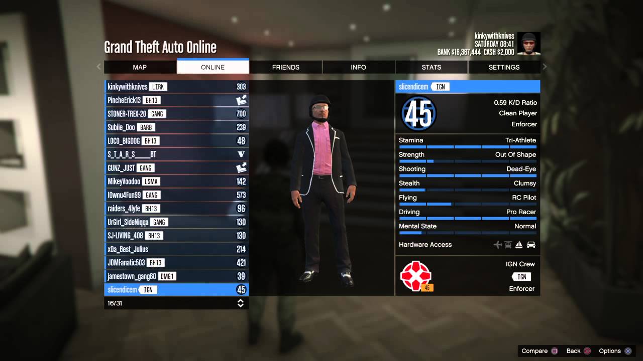 GTA Online: Kill Death Ratio Hackers Exposed