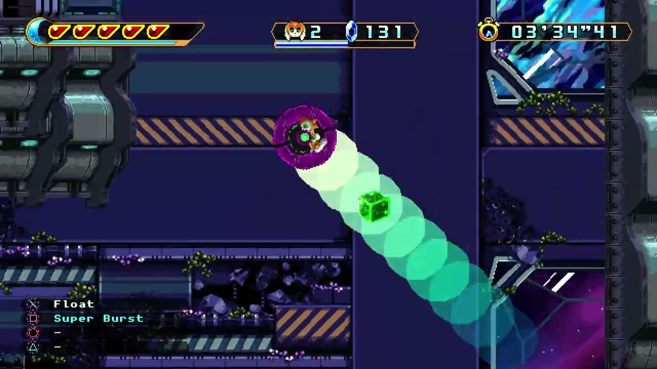 Freedom Planet 2 - Milla - Stage 26: Bakunawa Rush