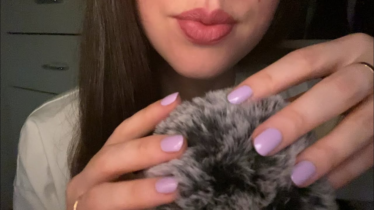ASMR Fluffy Mic Whisper Ramble ~