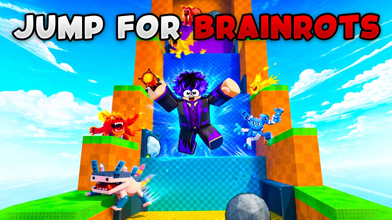 I PLAYED JUMP FOR BRAINROTS AND IT'S BETTER THAN ESCAPE TSUNAMI !!
