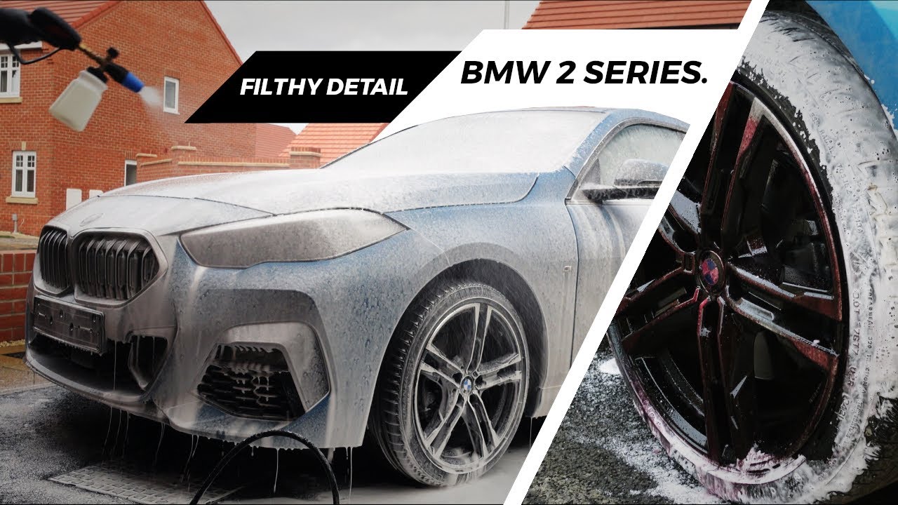 Filthy BMW 2 Series Gran Coupe 2022, 218i - Car Detail, Exterior Wash & Gyeon Coating