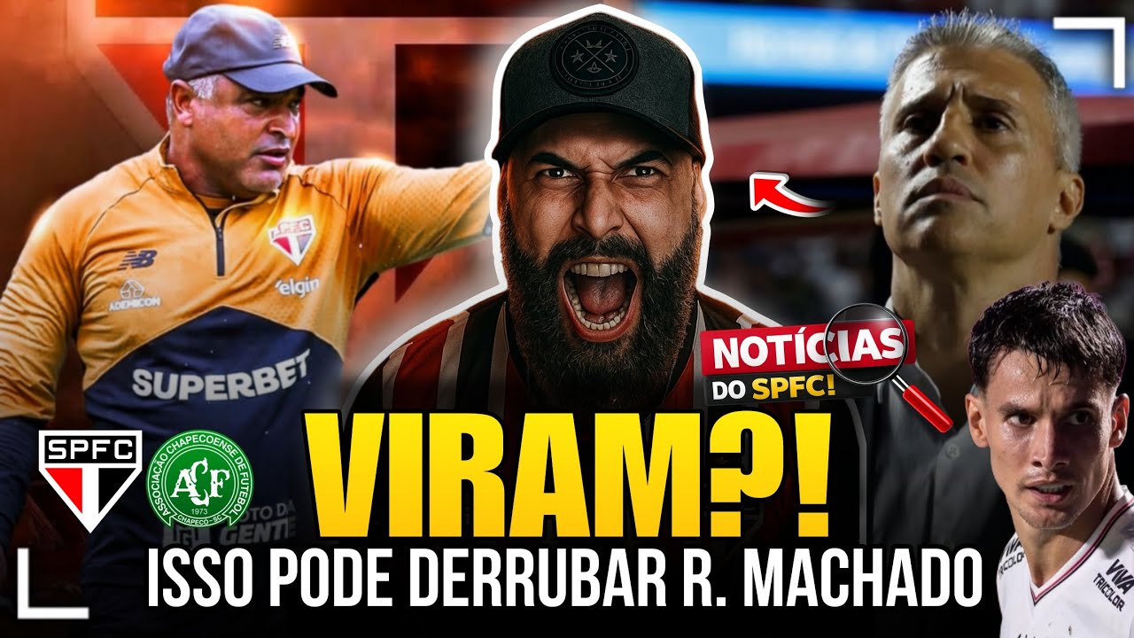 AGORA! A PRIMEIRA ESCALAÇÃO DE ROGER MACHADO NO SPFC! DESPEDIDA E+ NOTÍCIAS DO SÃO PAULO