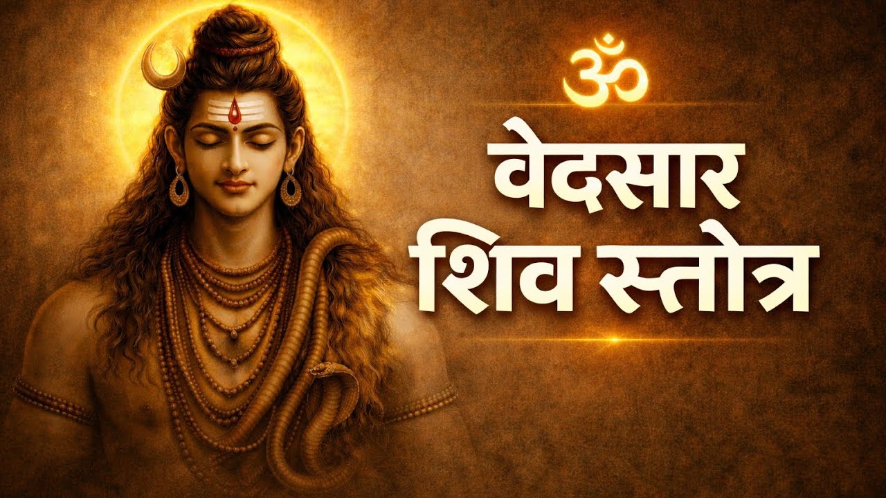वेदसार शिव स्तोत्र 🙏 रोज सुनो – हर मनोकामना पूर्ण | Powerful Shiv Stotra