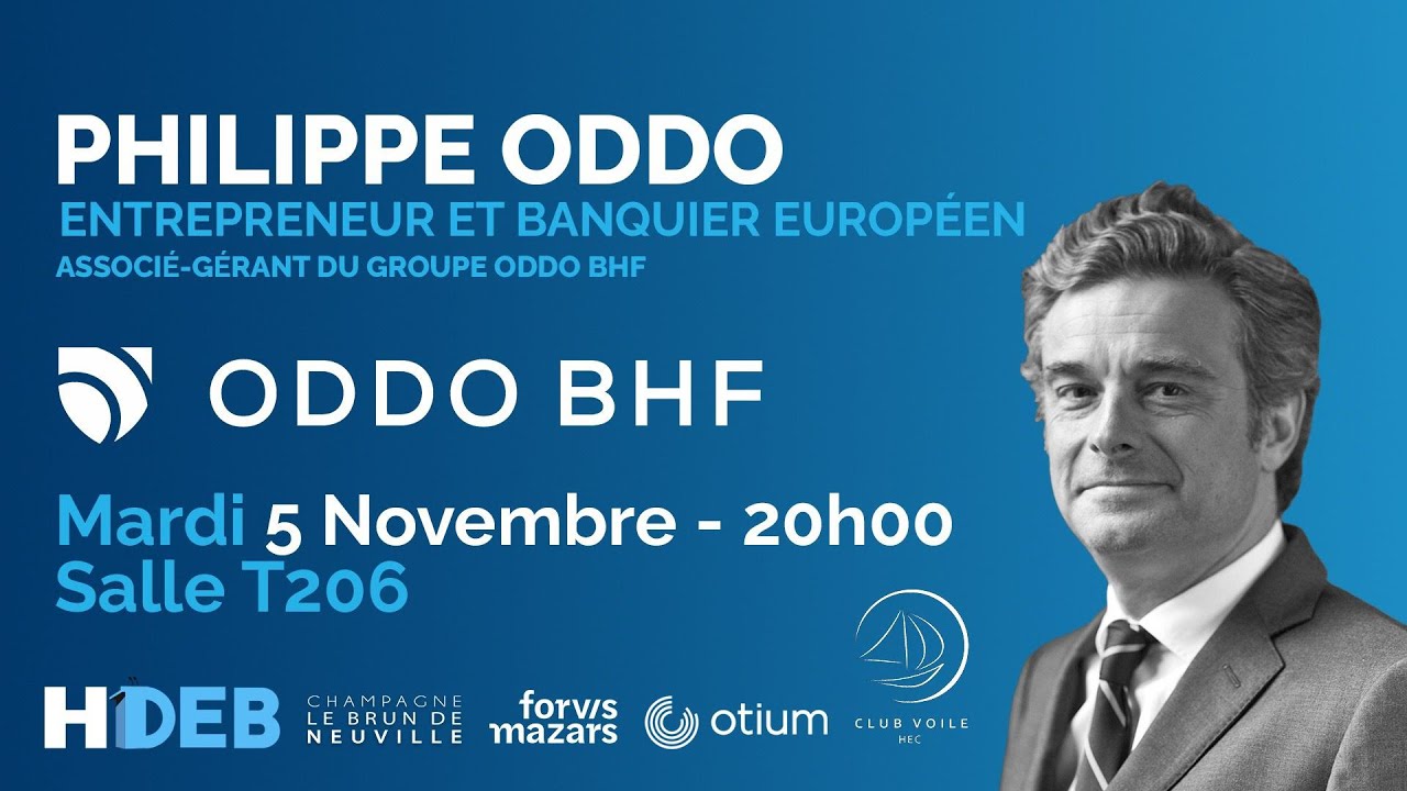 HEC Débats reçoit Philippe Oddo