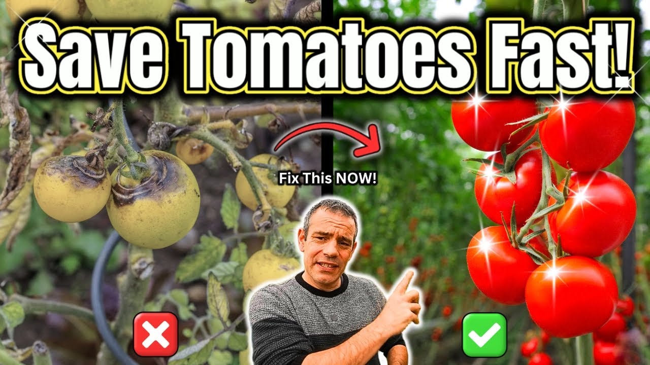 Your Tomatoes Are Dying! Do THIS Now!