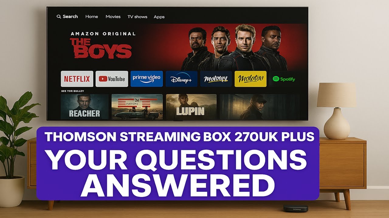 ✅ Thomson Streaming Box 270 Your Questions Answered ✅