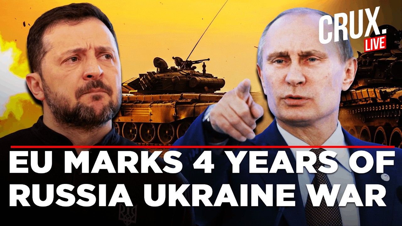 European Parliament LIVE | Special Session On Four Years Of Russia Ukraine War | Putin | Zelensky