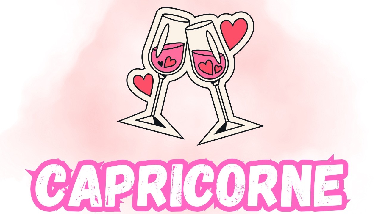 CAPRICORNE❤️Quelque chose de très fort va vous arriver ces jours-ci‼️QUELQU'UN VEUT RÉPARER UN PANNE
