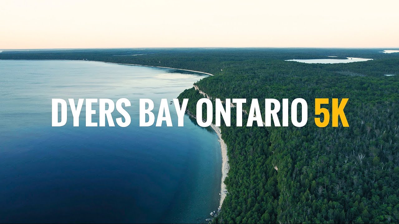 5K Dyers Bay Ontario (DJI Air 2S)