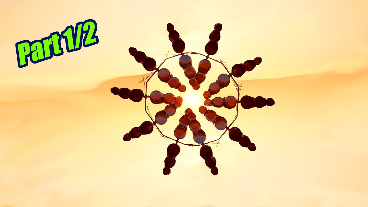 Kinetic Wind Sculpture part 1/2