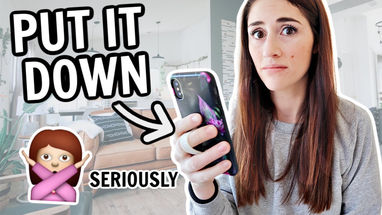 BREAK YOUR PHONE ADDICTION // & Learn to Use Your Phone Less