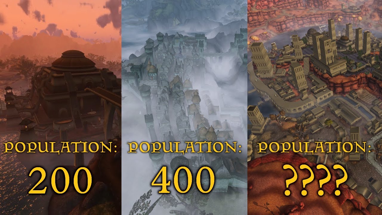 The Five BIGGEST Cities in Tamriel Rebuilt! | A Short Overview