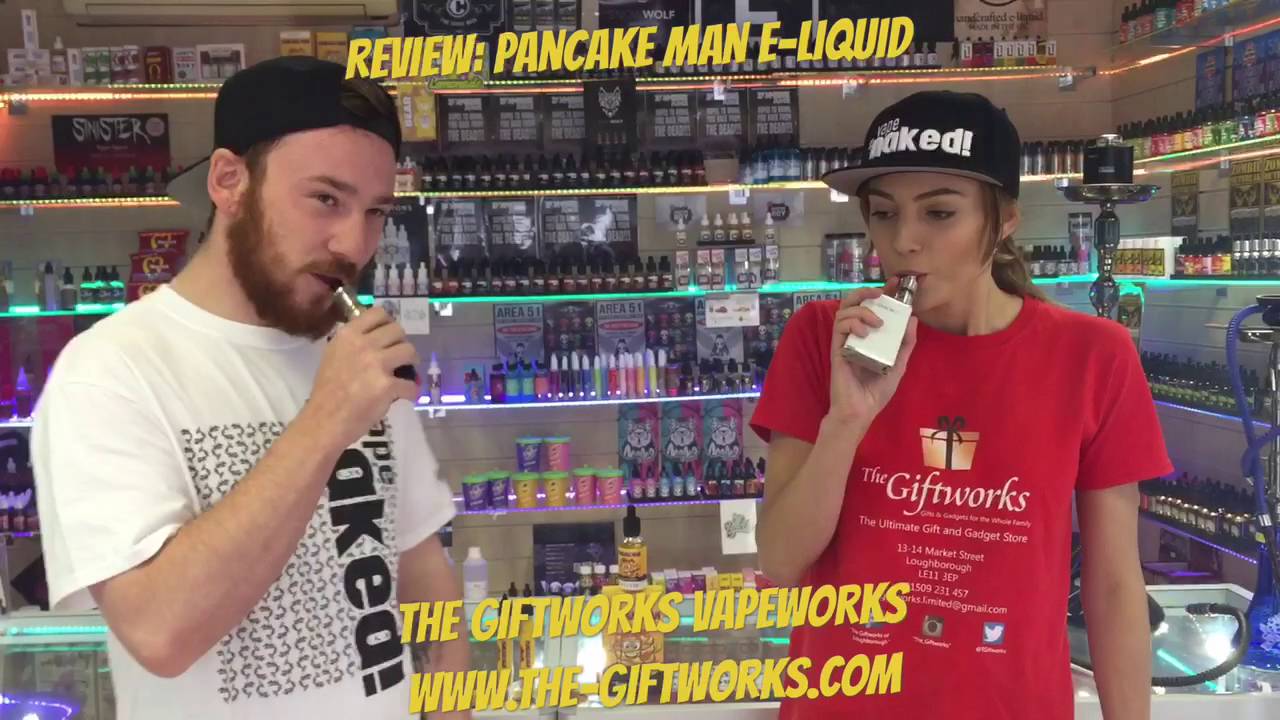 VAPE REVIEW: PANCAKE MAN- by The Giftworks VapeWorks