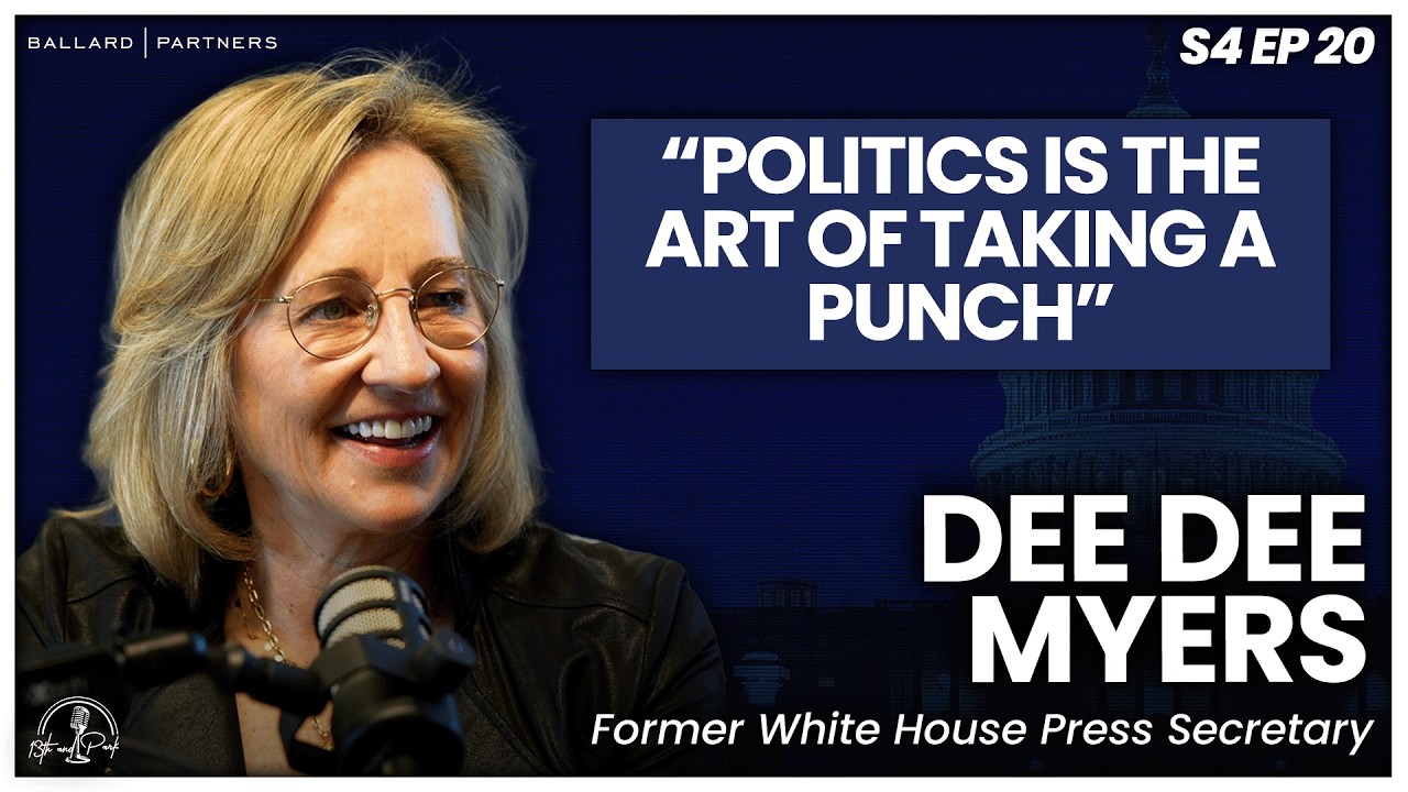 The First Female White House Press Secretary: Dee Dee Myers on Politics & Power | 13th and Park