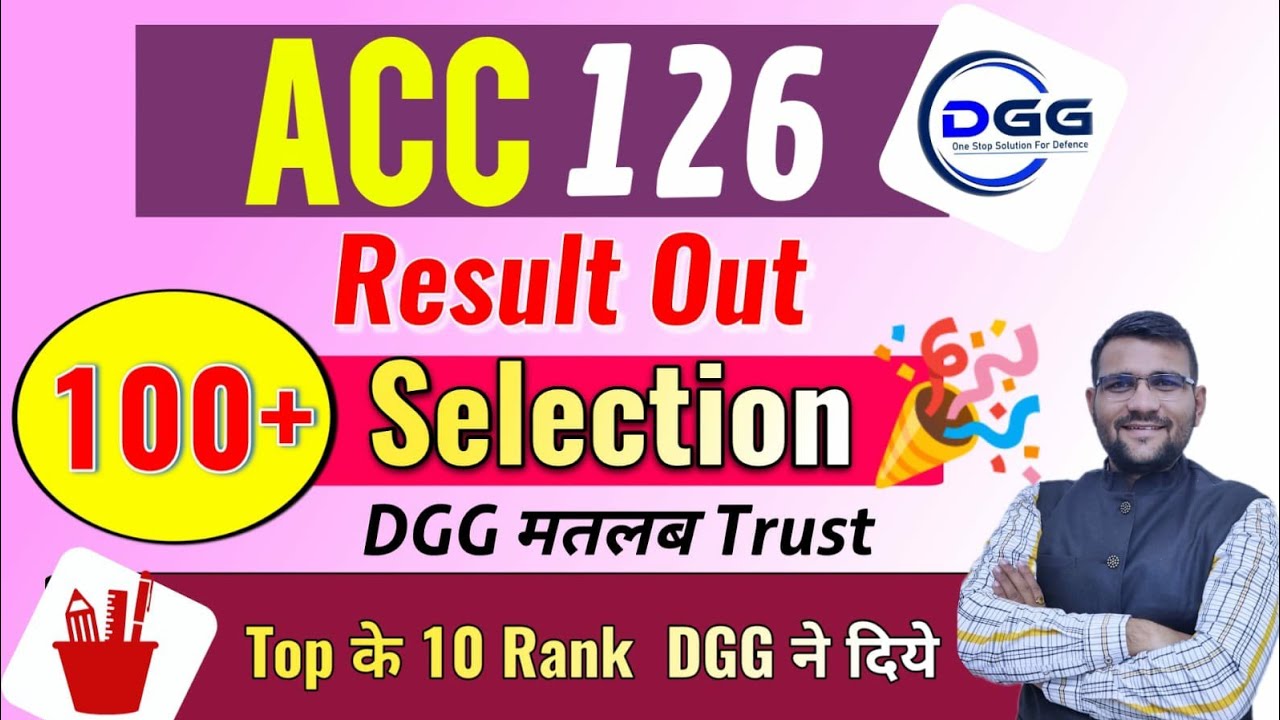 ACC 126 Result Out | 100+ Selection | Army Cadet College 126 Result || ACC 126 written Result Out ||