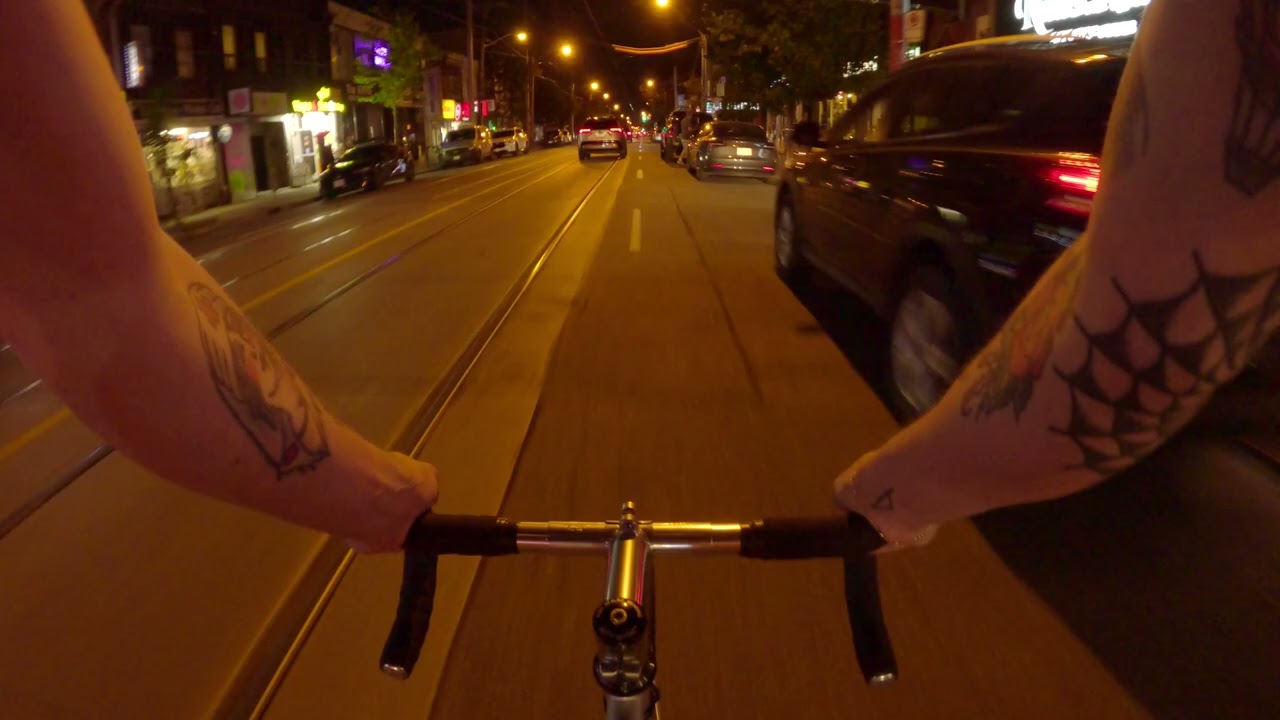 Fixed Gear Cycling POV | KHS Aero Track | July 24, 2024