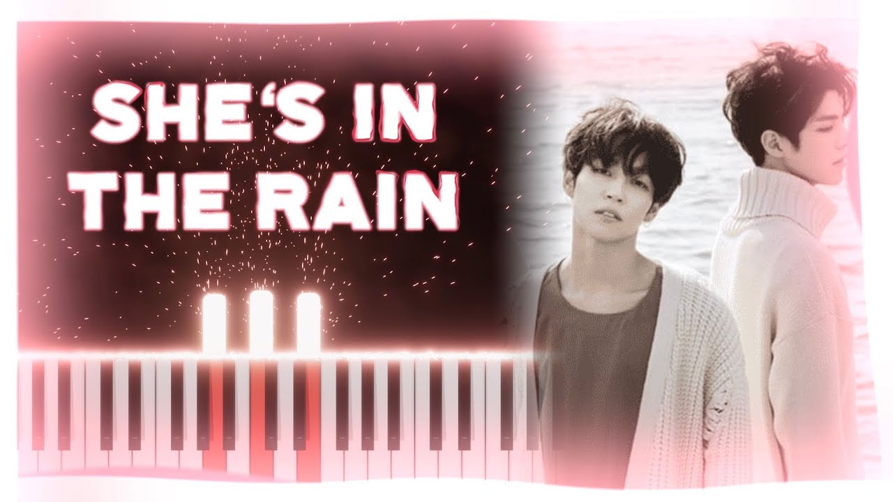 The Rose - She's In The Rain (Piano Tutorial)