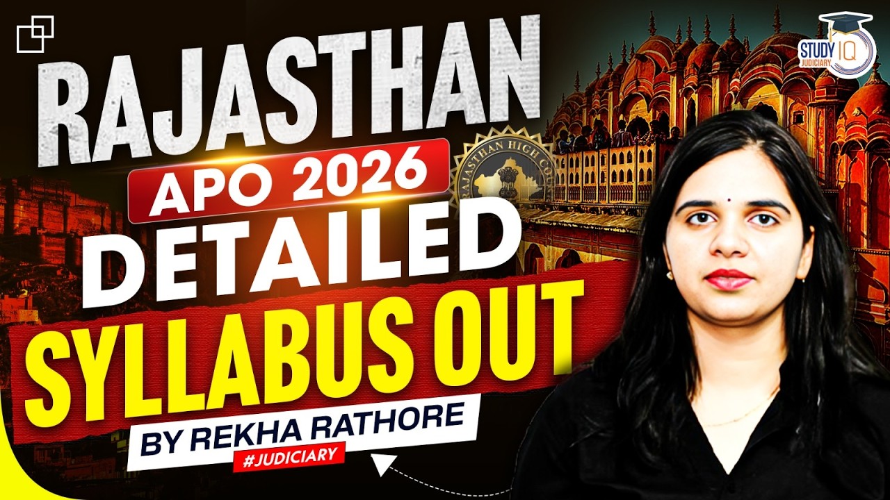 Rajasthan APO detailed syllabus out for prelims and mains | Rajasthan apo official update
