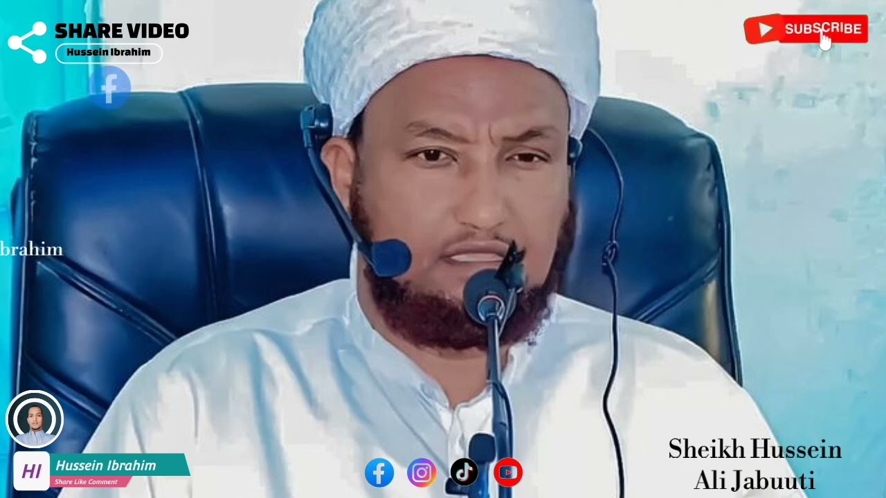 Muslim Baan Ahay Salaadana Ma Tukanaayo Isma Qaatan Muqalka Dhameyso Sheikh Hussein Ali 
