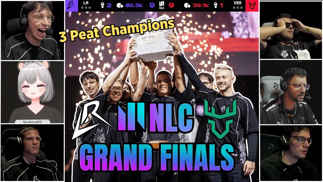 Streamers and Players React To LR Winning Back to Back to Back NLC Finals!