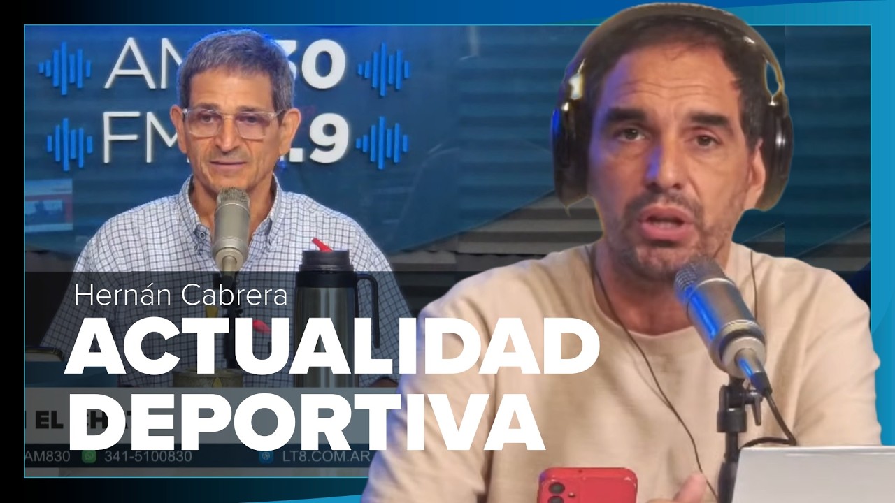 PREVIA LANUS - NEWELL´S y SE SUSPENDIÓ LA FINALISSIMA con HERNÁN CABRERA