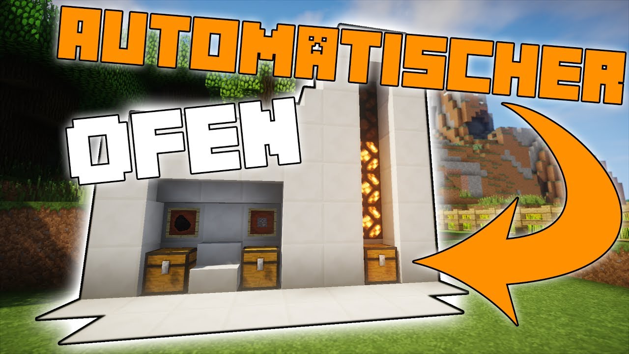 Automatischer Ofen mit Anzeige in Minecraft bauen! - Redstone Tutorial