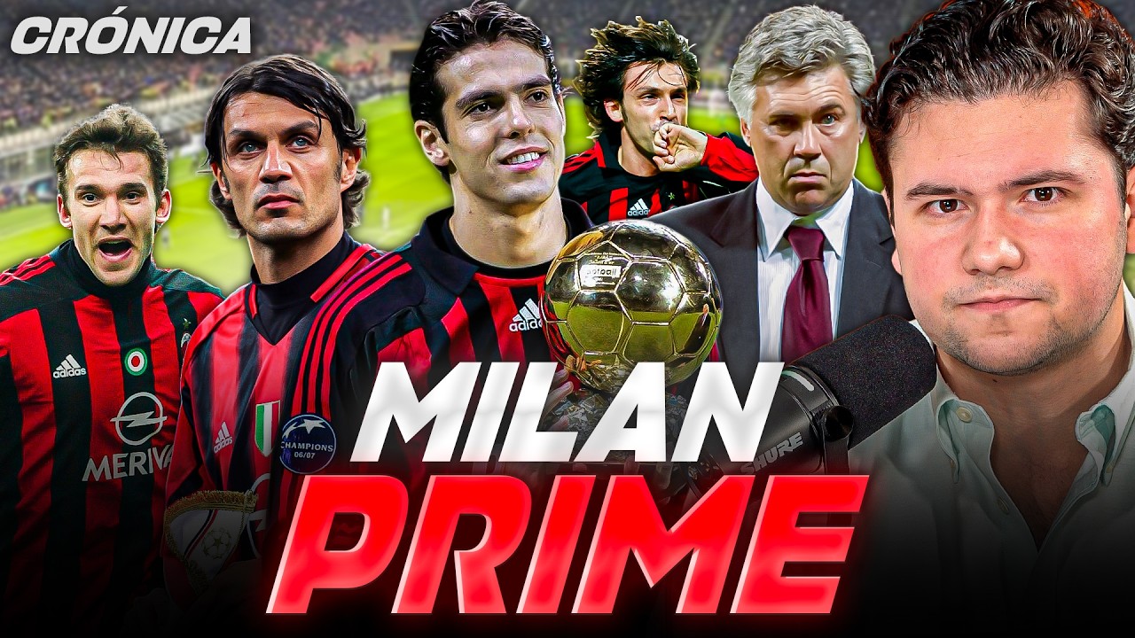 EL MILAN PRIME DE ANCELOTTI: MALDINI, KAKÁ, SHEVCHENKO (2003-2007)