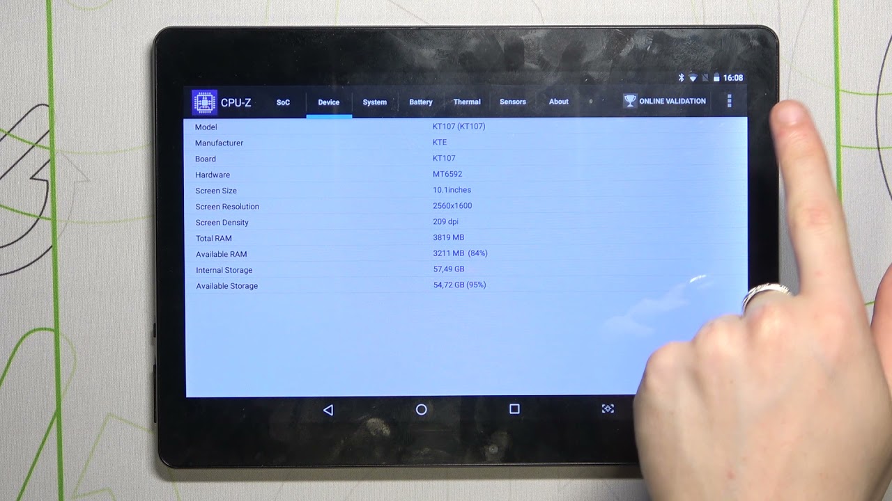 Характеристики Mediatek KT107 / Полный список параметров Mediatek KT107
