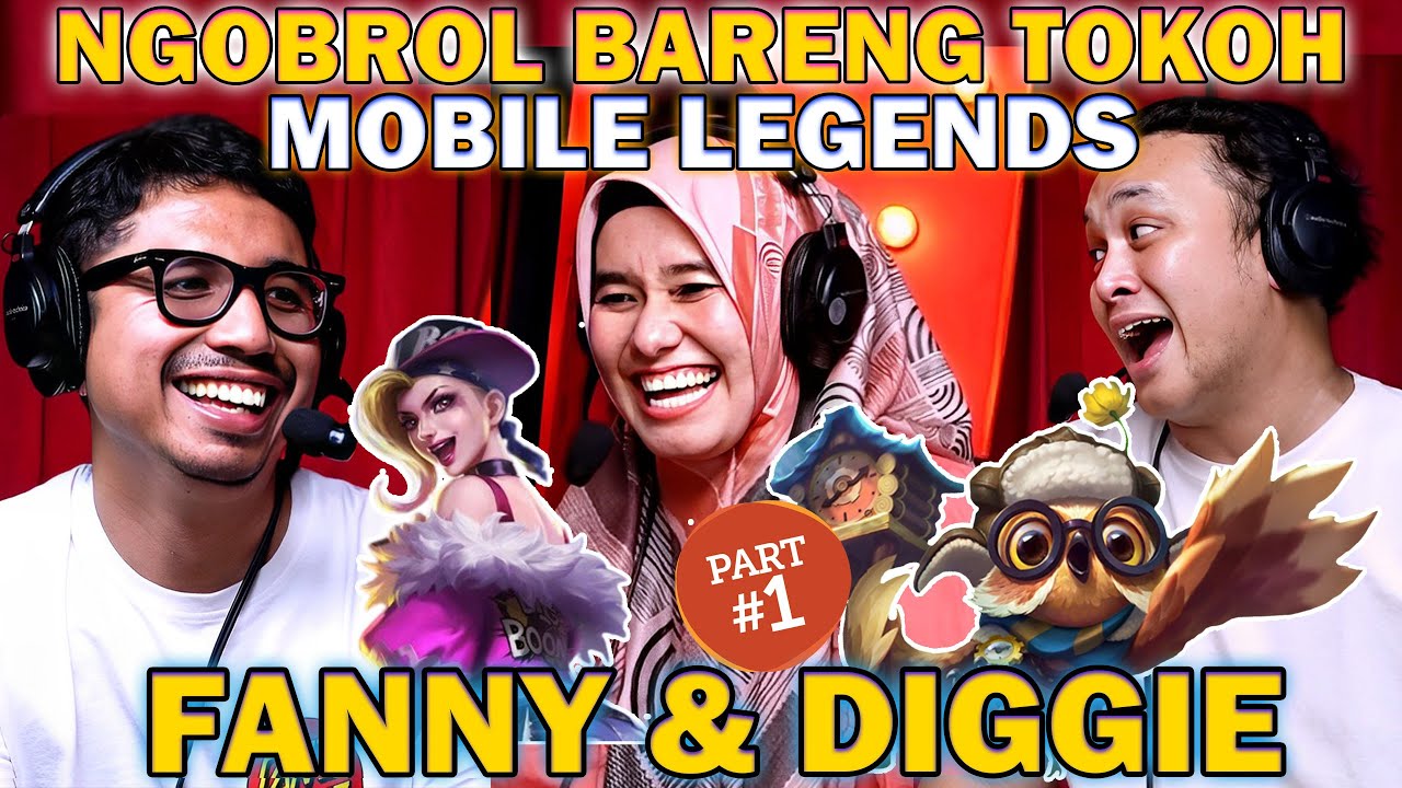 FANNY & DIGGIE (Mobile Legends) - How To Become - Gilang Dirga, Bimoky, Ila Zahara