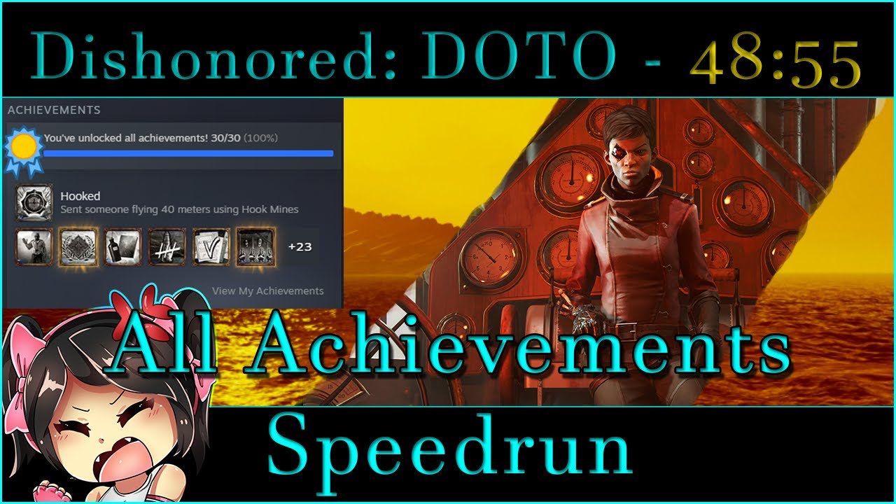 Death of The Outsider - ALL ACHIEVEMENTS in under 50 minutes