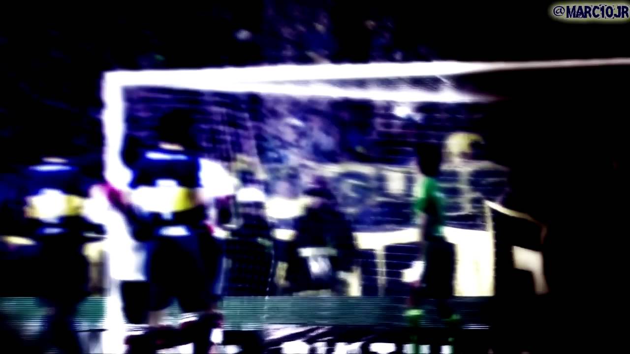 Gol Juan Rom&aacute;n Riquelme vs Riber / Relato Daniel Mollo