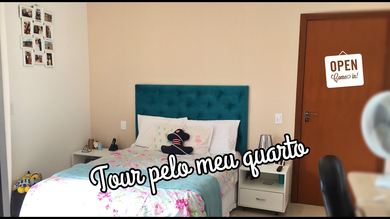 TOUR PELO MEU QUARTO ❤️