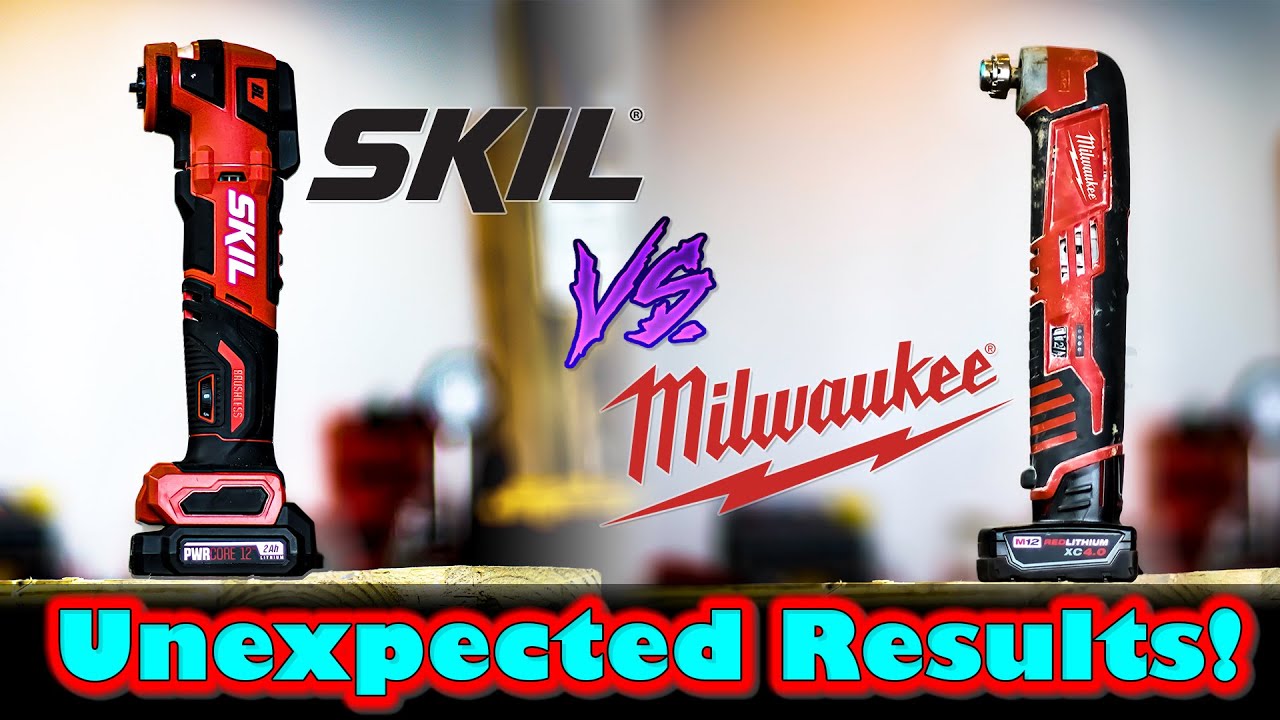 Milwaukee Tool vs Skil (Best 12v Oscillating Tool Test Highlights) Unexpected Results!