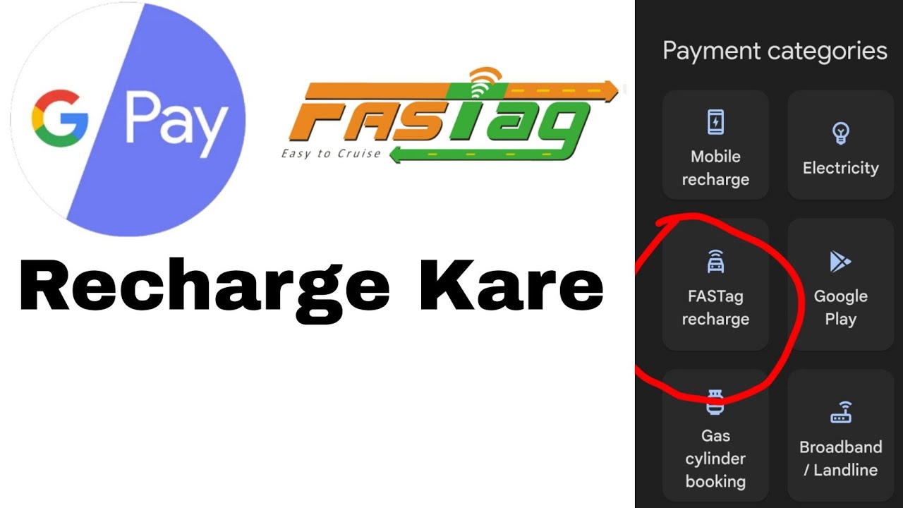 Google Pay Se Fastag me Recharge Kaise Kare | How to recharge Fastag from Googlepay