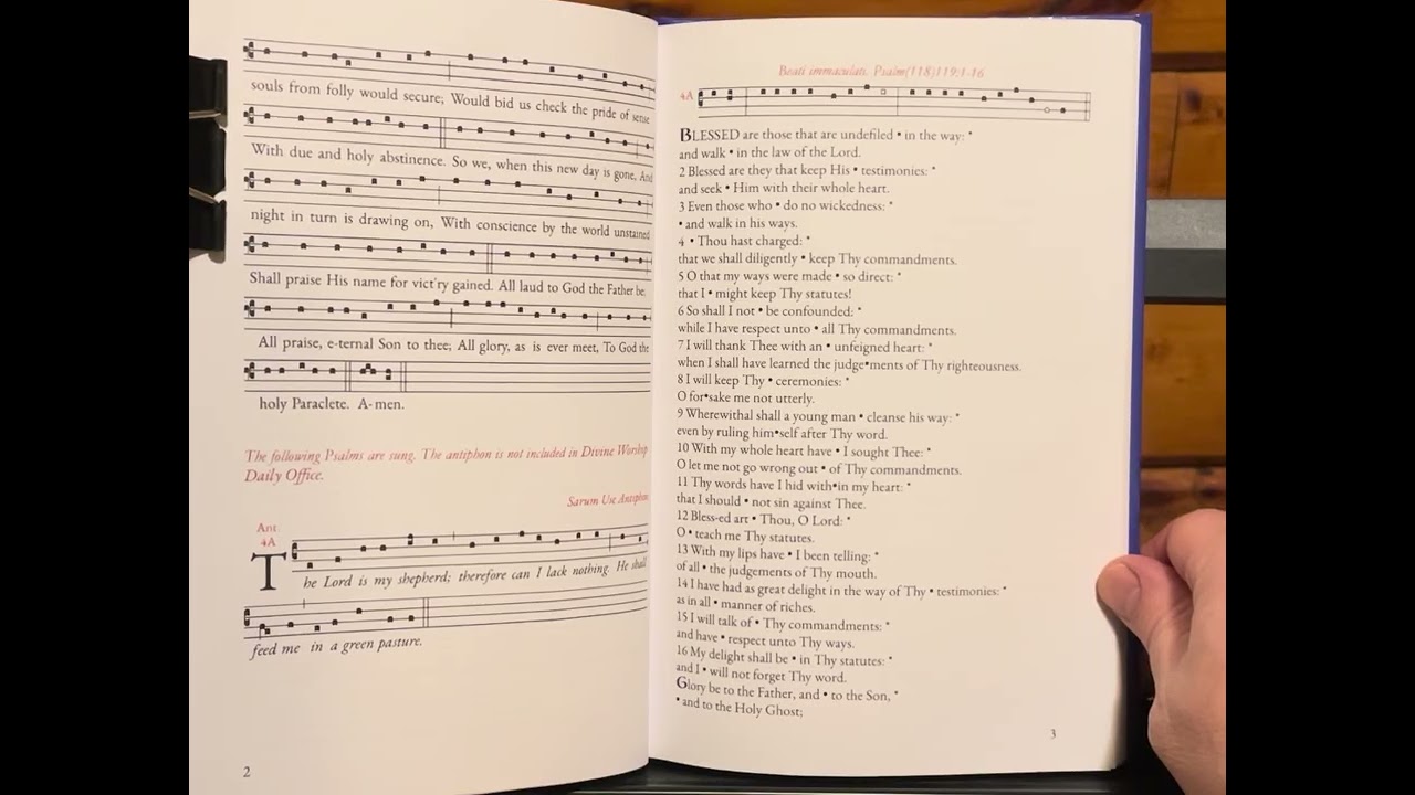 Tutorial 2 for Prime in The Plainchant Breviary 