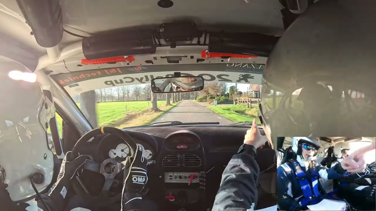 Berkelland Rally 2025, KP Beltrum 1 onboard, Stammis en Azimi | Eerste meters Niels!