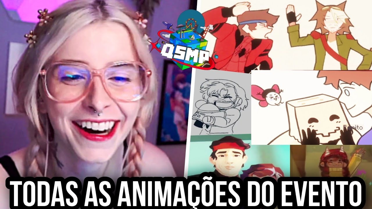 BAGI reagindo a TODAS as ANIMAÇÕES do EVENTO Dia dos Namorados no QSMP Minecraft